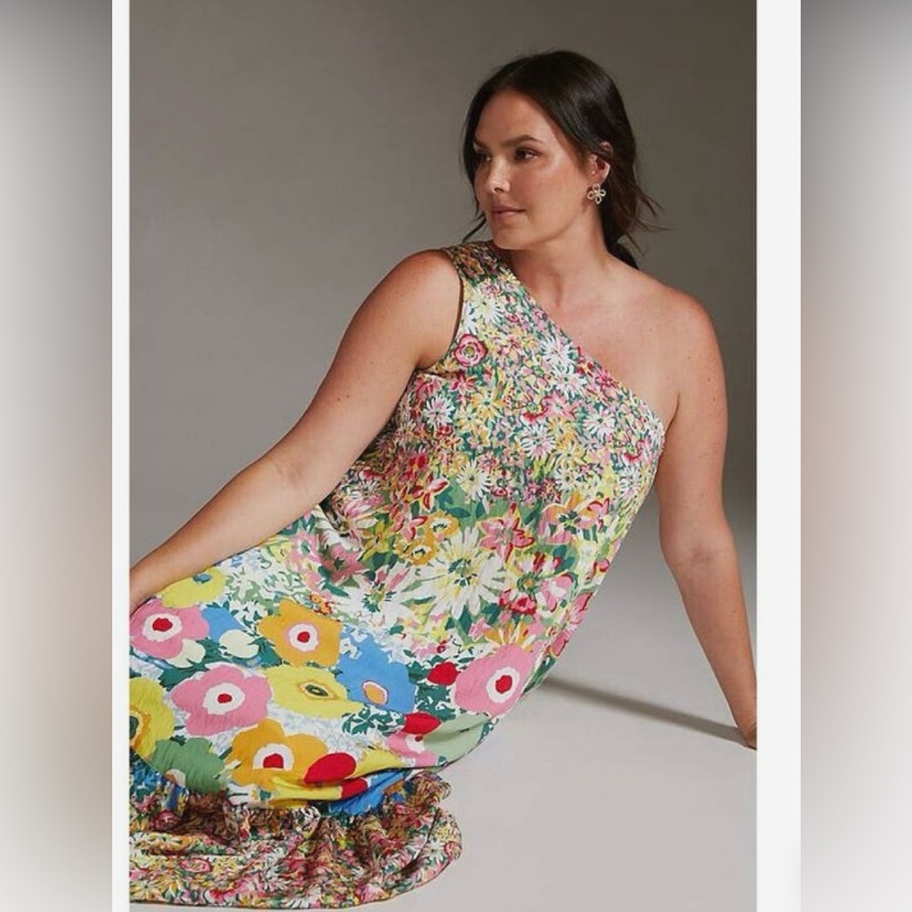 NWT Anthropologie Sarah Campbell SP dress